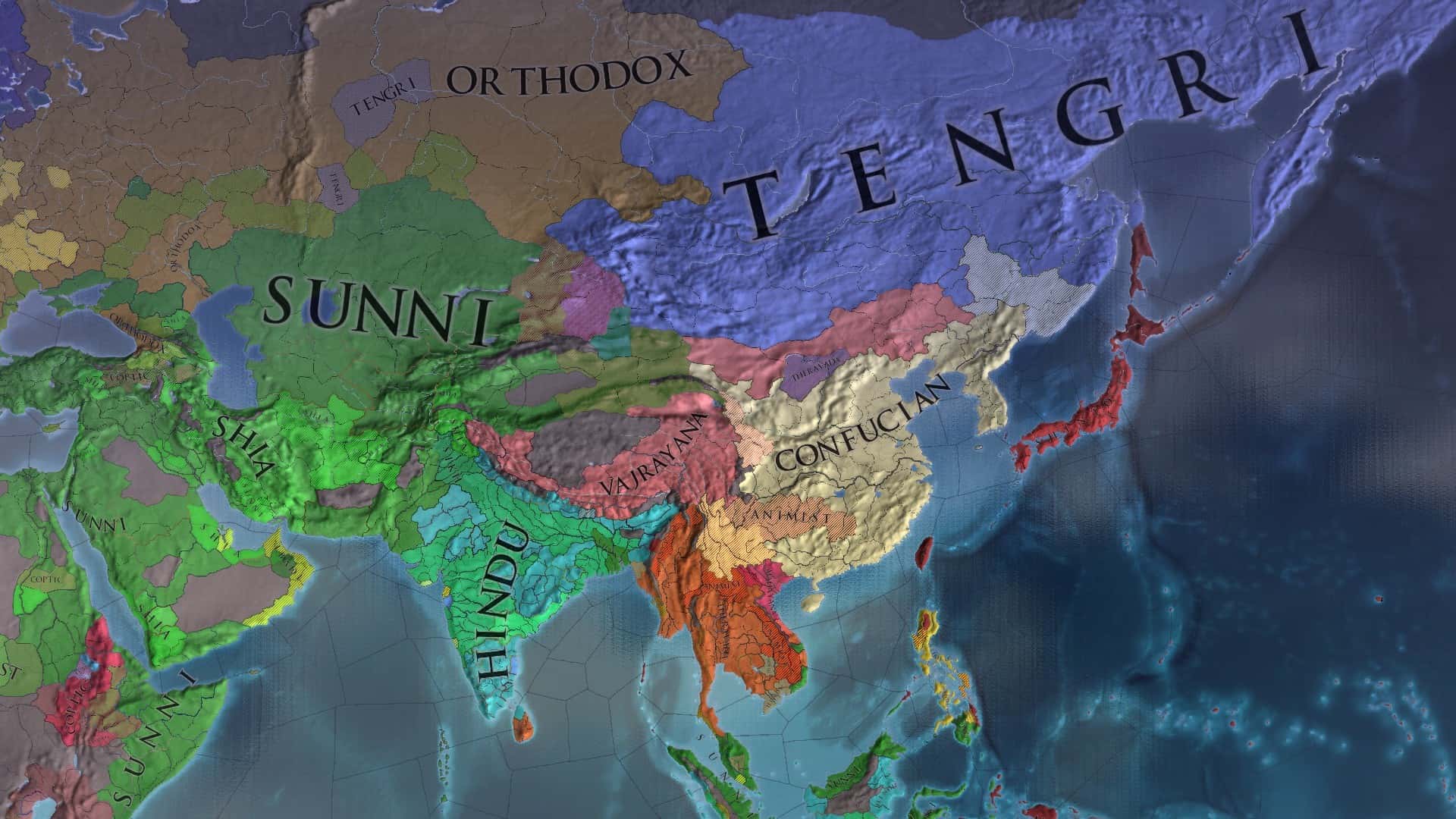 STEAM学习 欧陆风云4 Europa Universalis IV v1.375全DLC中文版 9.5G